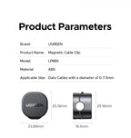 🧲🔌 UGREEN Magnetic Cable Organizer Clips – Desk Cord Holder