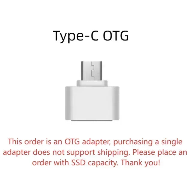 🚀 Portable SSD 1TB–16TB External Hard Drive – USB 3.1 Type-C High-Speed Solid State Drive for Phone, Laptop & Mac 💾⚡