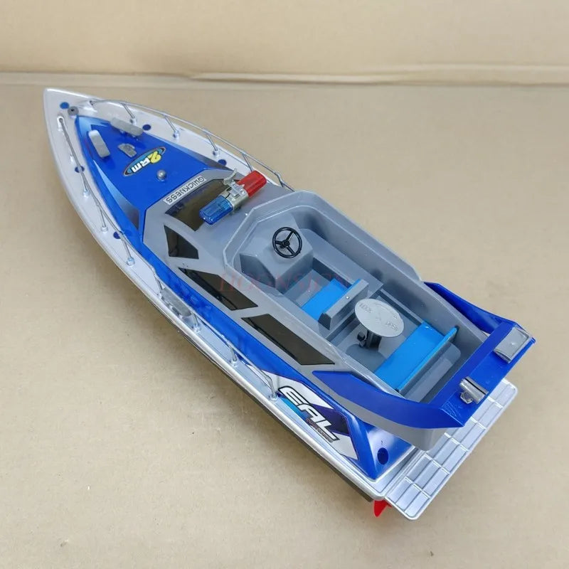17" Radio Control Patrol Boat with 4-way Remote Control Boat Toys Warships Patrol Boats Speedboat