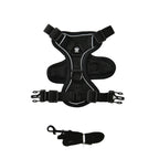 🐾🎽 Breathable Reflective Cat & Small Dog Harness with Leash