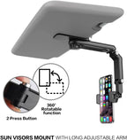 360° Rotating Sun Visor Phone Holder for Car – Universal Mount