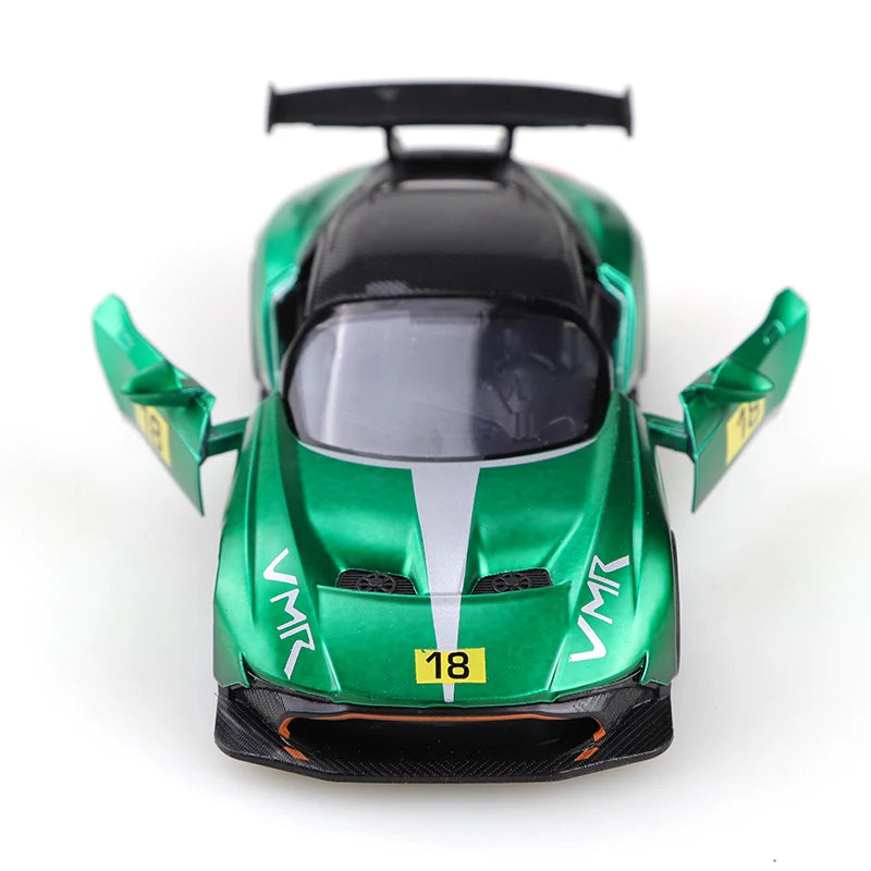 1:36 Alloy Pullback Racing Car – Metal Die‑Cast Toy Model for Kids & Collectors
