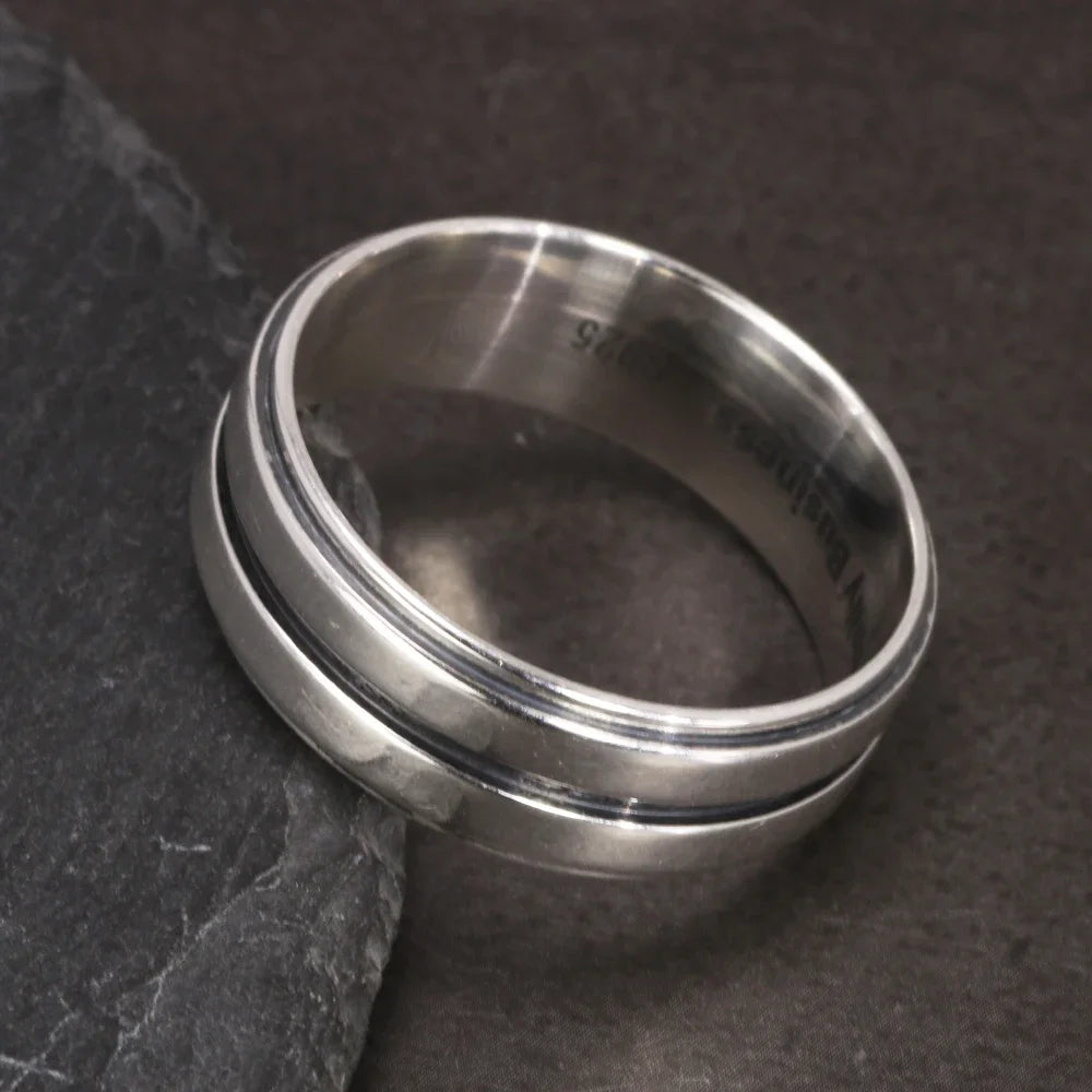 Dean Winchester Ring – 925 Sterling Silver Supernatural Engraved Ring