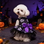 Halloween Witch Costume Set – Cape & Hat for Cats & Dogs