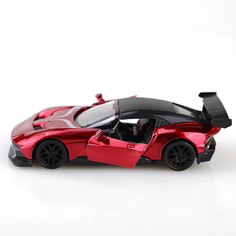 1:36 Alloy Pullback Racing Car – Metal Die‑Cast Toy Model for Kids & Collectors