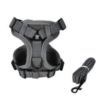🐾🎽 Breathable Reflective Cat & Small Dog Harness with Leash