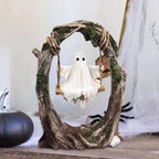 Swinging Ghost Ornament – Spooky Halloween Décor