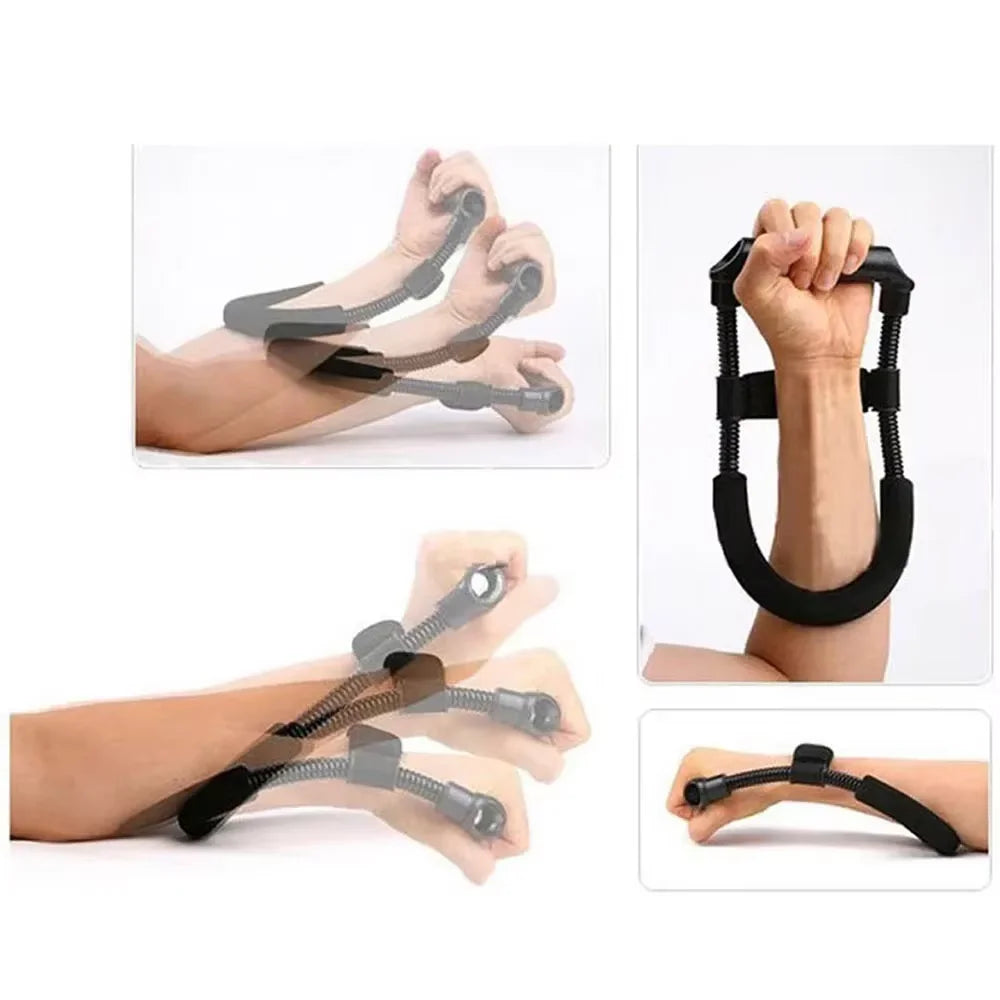 Power Wrist and Strength Exerciser, Adjustable Hand Grips for Forearm Muscle Building Fitness Workout and Arm Training Equipment