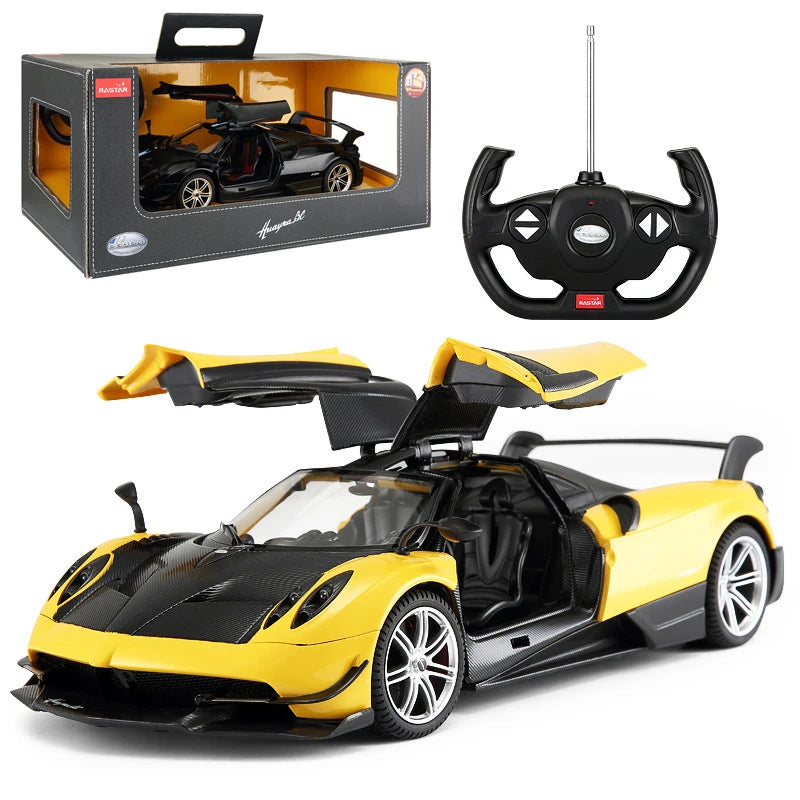 HANMA Pagani Huayra BC 1:14 RC Supercar 🚗💨 Official Licensed Remote Control Model Car Toy for Kids & Adults | LED Lights ⚡ Full Functions 🎮 Gift Ready 🎁