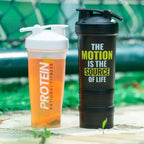 🥤💪 Protein Shaker Cup 400/600/650ml – Leakproof with Metal Stirrer