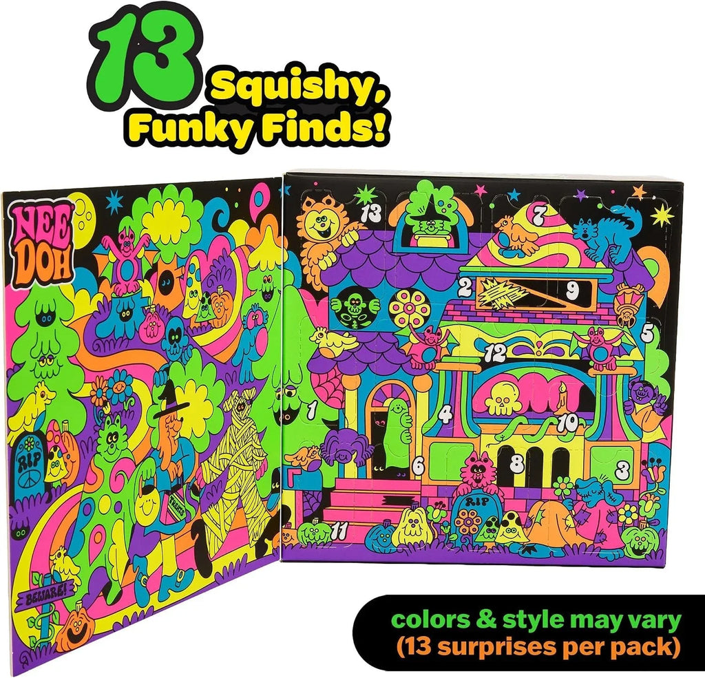 NeeDoh Christmas Countdown Calendar – Holiday Surprise Toy