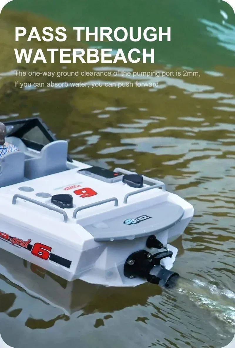 Brushless Jet 2.4G RC Boat TX693 Remote Control Boat Ship Brushless Motor Boat Model Electric Speedboat Toy Gift for Boys