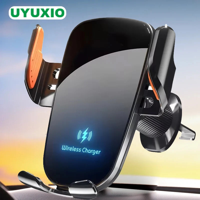 🚗📱 UYUXIO 15W Wireless Car Charger Air Vent Mount
