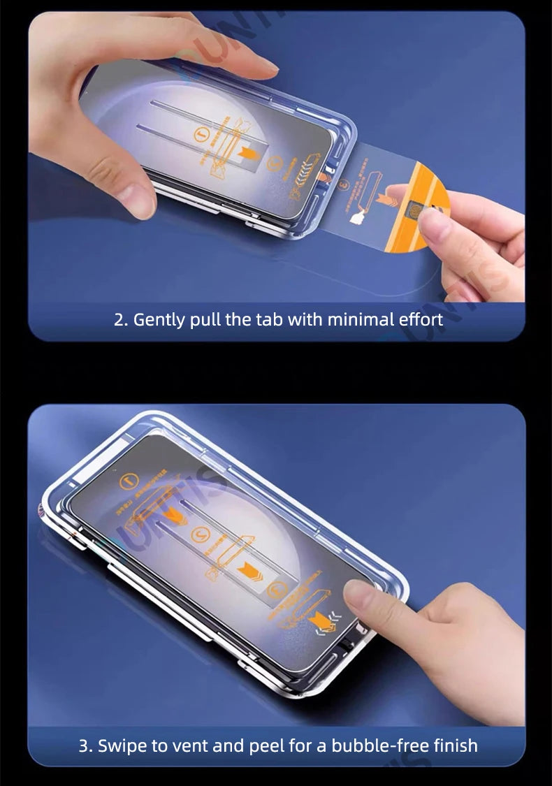 9H Tempered Glass Screen Protector with Dust-Free Install Box for Google Pixel