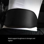 Professional Leather Squat Belt 🏋️ | Durable Back Support for Heavy Lifts 🦾✨