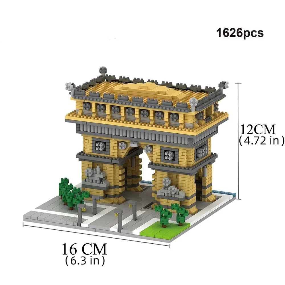 🏛️Mini Building Blocks – Famous Landmark Replica Construction Bricks for Adults & Collectors