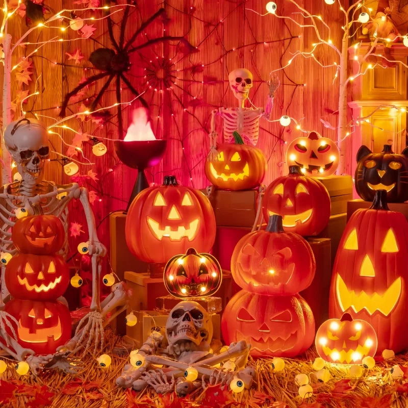 Halloween Pumpkin Lantern – Haunted House Décor