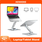 💻🔄 Portable 360° Aluminum Laptop Stand – Foldable Adjustable Holder