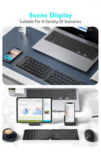 ⌨️📱 Dormin Folding Bluetooth Keyboard – Portable Silent Wireless
