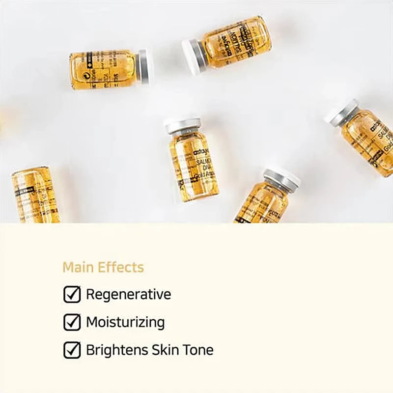 Glow Salmon DNA Gold Ampoule Skin Booster Serum