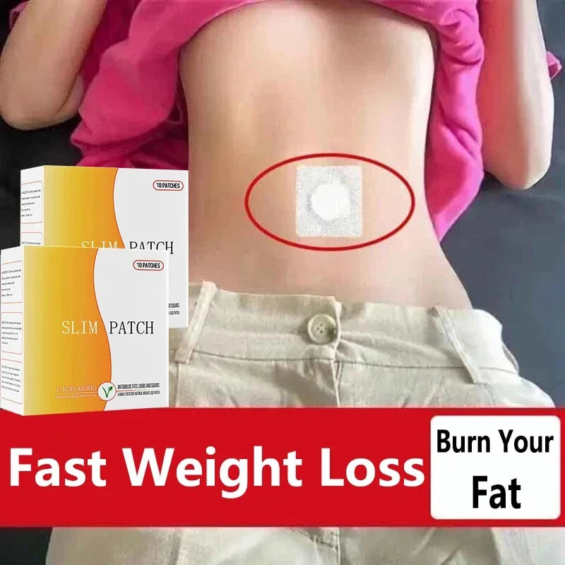 🔥🌿 Belly Slimming Patch – Fast Fat Burning Detox Navel Sticker | Abdominal Slim Patch with Magnetic Support
