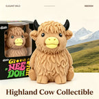 NeeDoh Mountain Cow – Slow-Rise Soft Squeeze Toy
