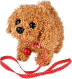 🐶🤖 7" Electric Walking Puppy Plush Toy – Interactive Robot Dog with Barking & Tail Wagging