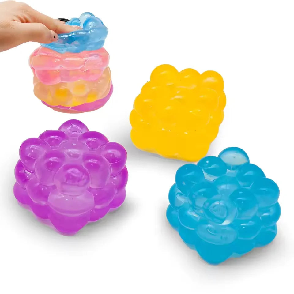 3D Candy Squishy Toy – Sensory Squeeze Fidget Cube
