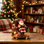 Christmas Wooden Tabletop Décor – Santa, Snowman & Reindeer