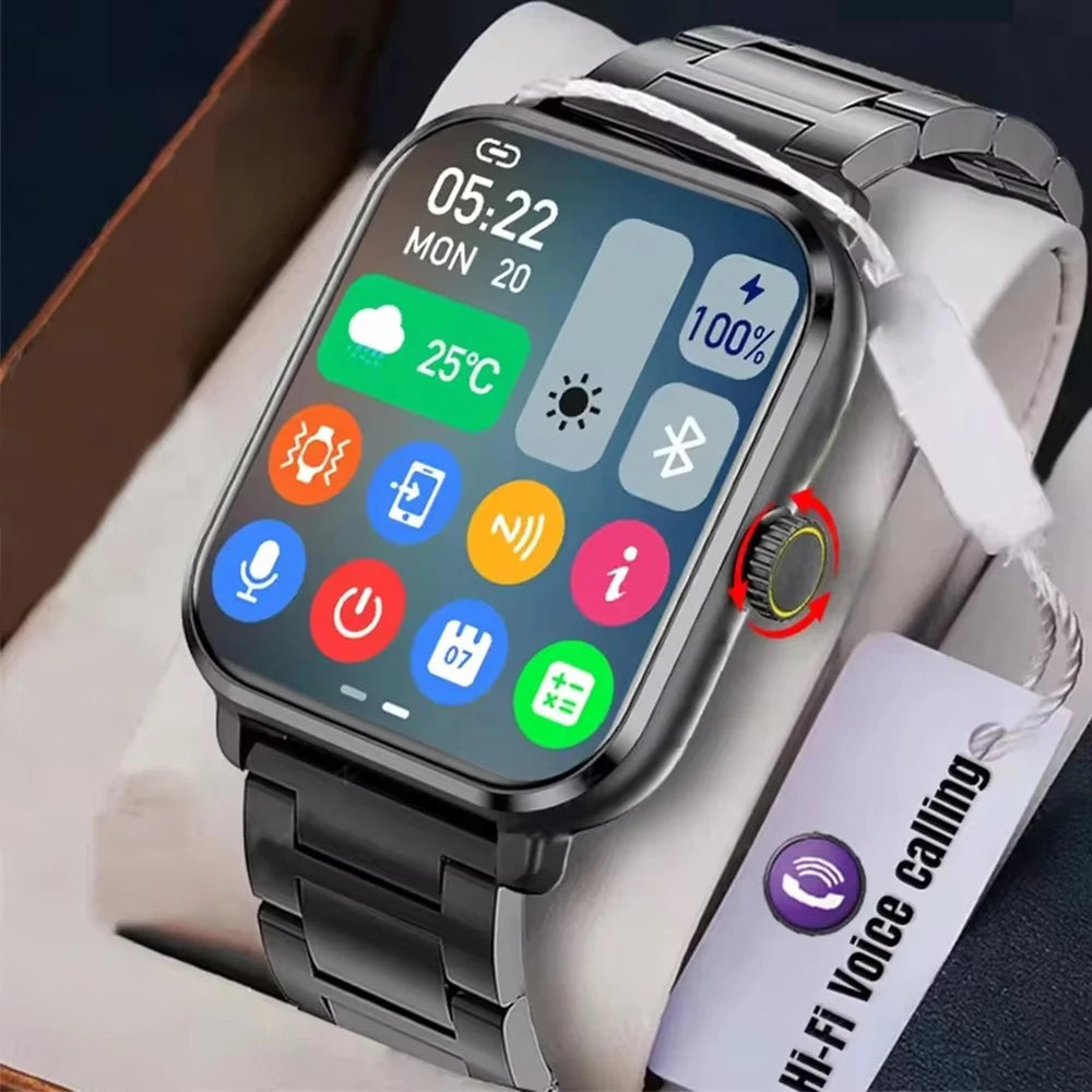 1.83" HD Smart Watch – Bluetooth Call & Sports Mode for Android & iOS