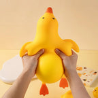 Jumbo Squishy Duck Stress Ball – Soft Sensory Squeeze Fidget Toy