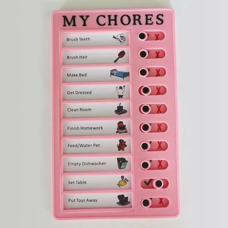 Reusable To Do List Plastic Memo Board Daily Weekly Monthly Planner G8Central.com