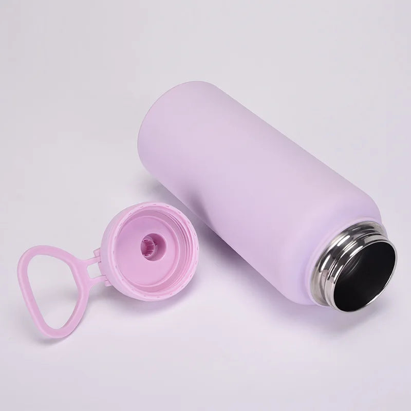 PURACOOL Custom Water Bottle 1000ML – Personalized Thermal Tumbler Gift 💧✨