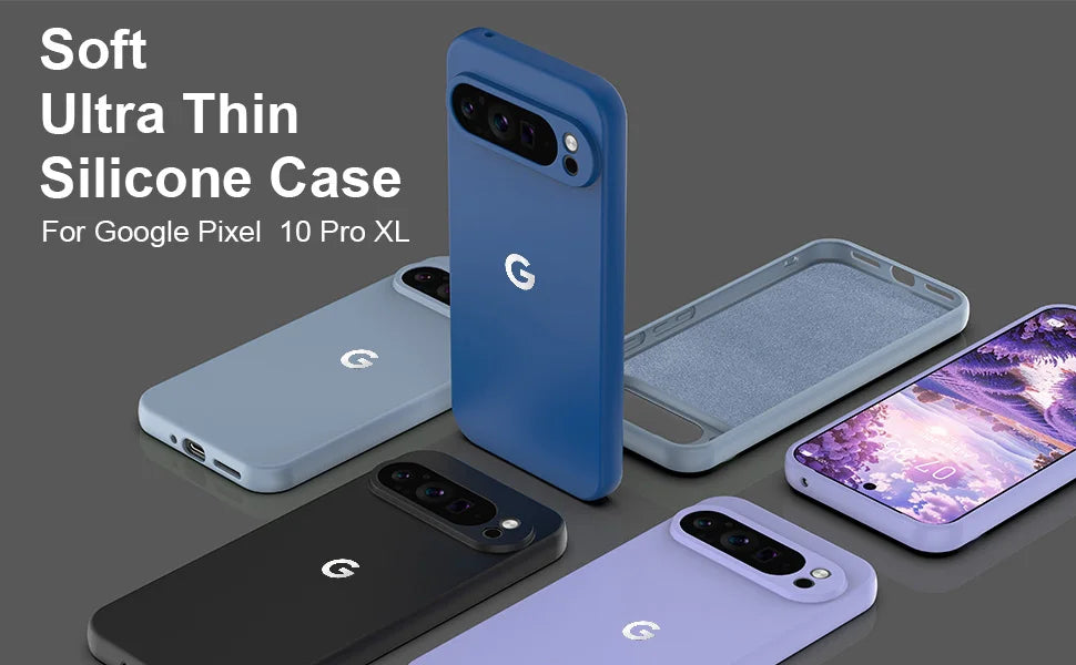 Skin-Friendly Soft Silicone Shockproof Case for Google Pixel