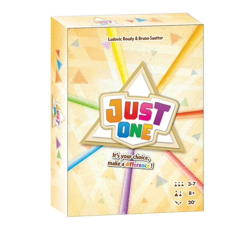 Have a Blast with Just One Party Game - Engaging Board Game for Kids and Adults | 3-7 Players Family and friends gathering games