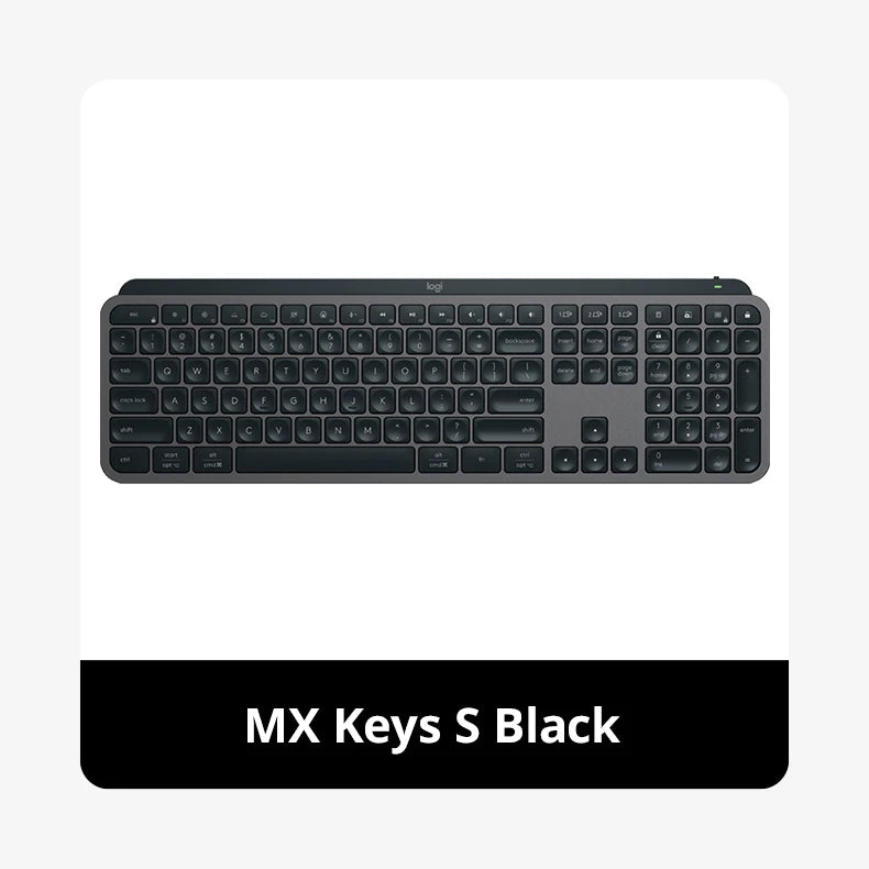 NEW Logitech MX Keys S Wireless Bluetooth Keyboard – Backlit, Multi-Device