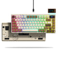 🔥⌨️ Wired Mechanical Gaming Keyboard with OLED Display – Hot-Swap RGB
