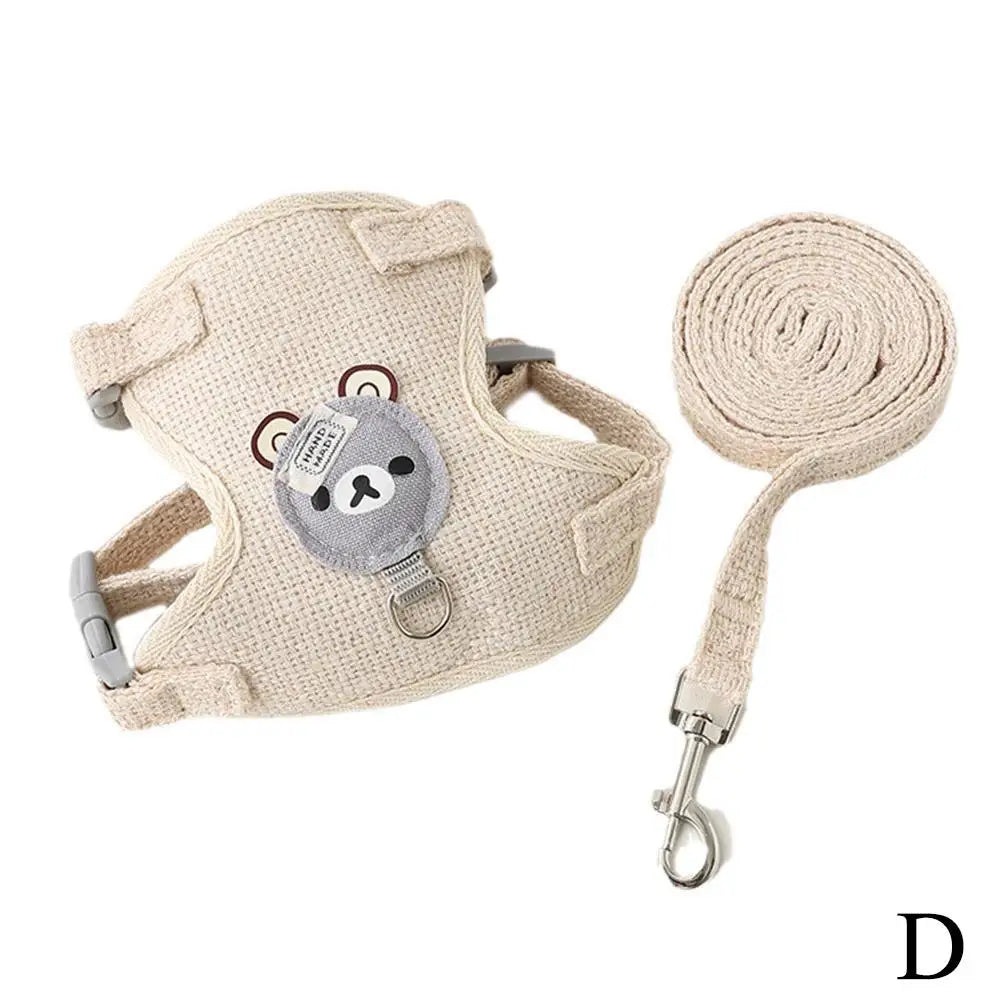 🐾👕 2025 New Undershirt Style Pet Harness with Leash – Breathable & Adjustable