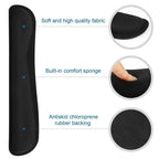 ⌨️🖱️ Widen Memory Foam Wrist Rest Set – Keyboard & Mouse Support