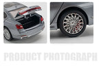 1:24 Miniature M4 / 760Li Alloy Diecast Toy Car with Sound, Light, Open Doors & Pull Back Action