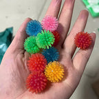 10-Pack Mini Spiky Sensory Balls – Soft Squeeze Stress Relief Fidget Toys