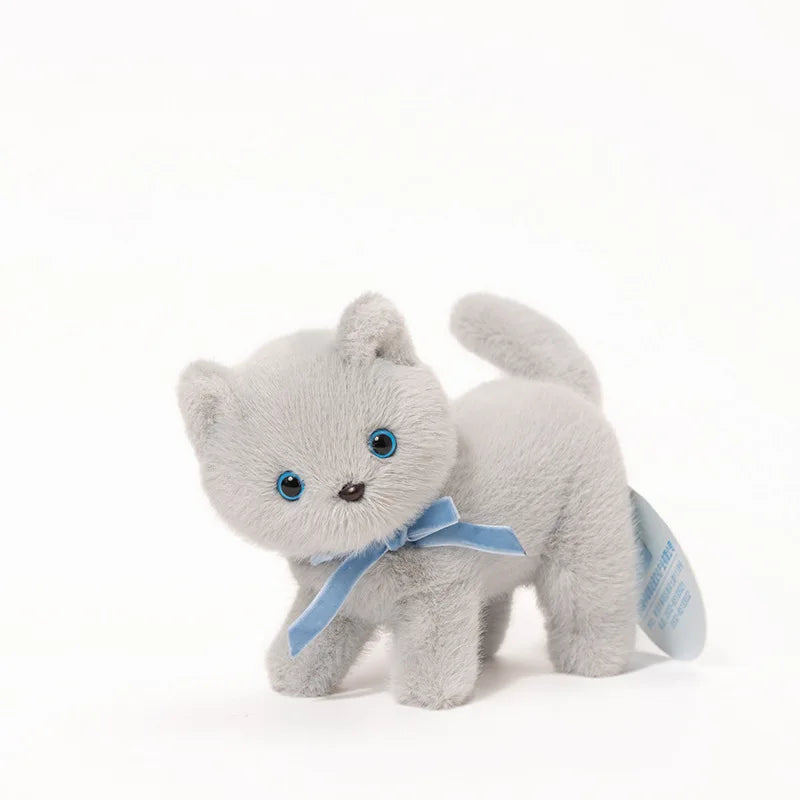 🐱🧸 5.9 inches Simulation Cat Plush Doll – Cute Stuffed Animal for Home Decoration & Kids Gifts