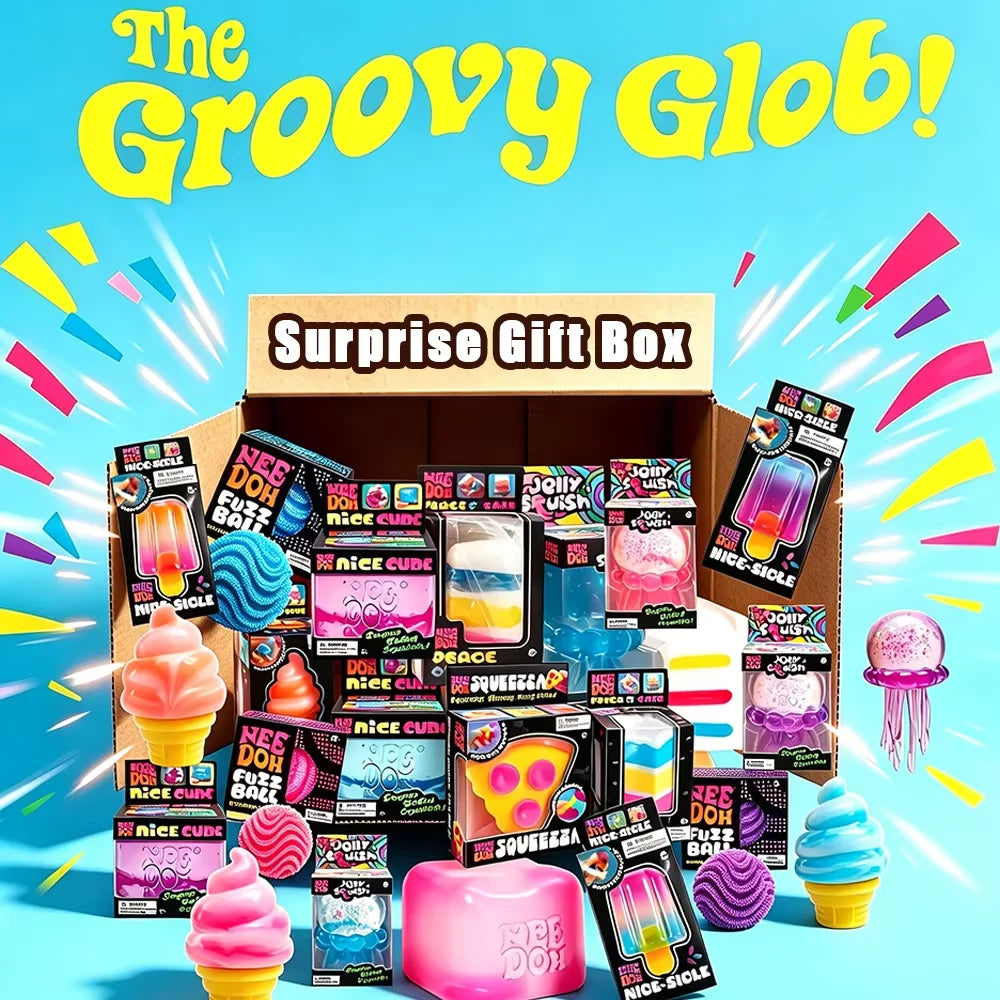 Surprise Blind Box Squeeze Toy – Slow-Rebound Sensory Fidget