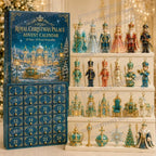 Nutcracker Christmas Countdown Calendar – 24-Day Acrylic Advent Décor