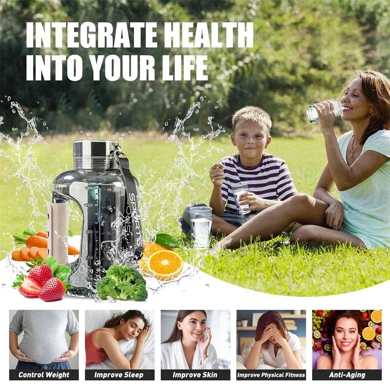 Hydrogen Water Bottle Generator – Portable Hydrogen-Rich Water Maker 420ml 💧