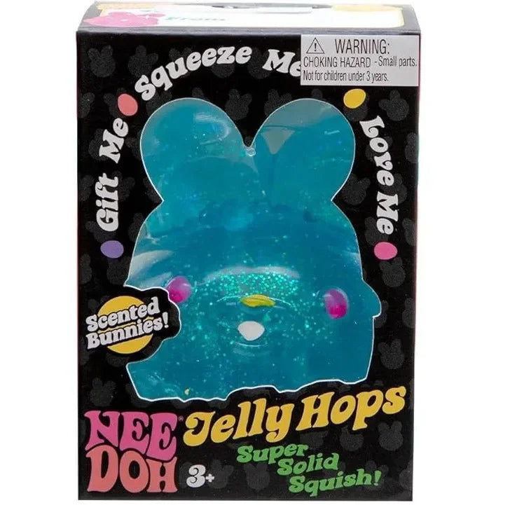 NeeDoh Jelly Hops Bunny Squishy – TPR Sensory Squeeze Toy