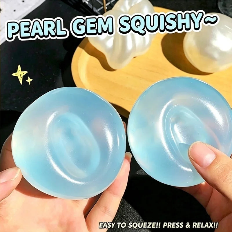 Pearl Squishy Stress Ball – Stretchable Moldable Non-Rebound Fidget Toy