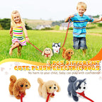 🐶🤖 7" Electric Walking Puppy Plush Toy – Interactive Robot Dog with Barking & Tail Wagging