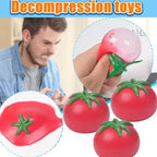Taba Tomato Squishy Toy – Soft Artificial Fruit Sensory Squeeze Fidget
