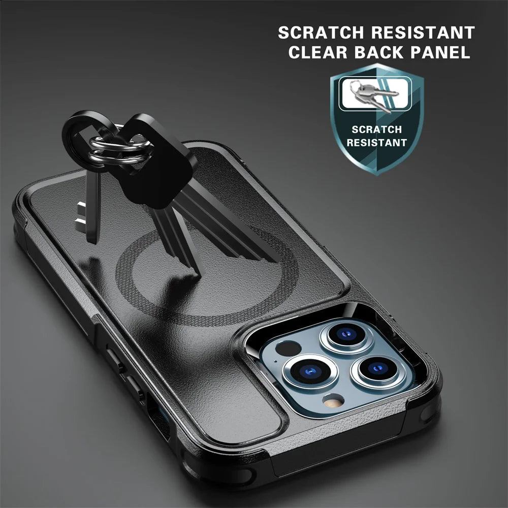 MagSafe Magnetic Military-Grade Shockproof Case for iPhone